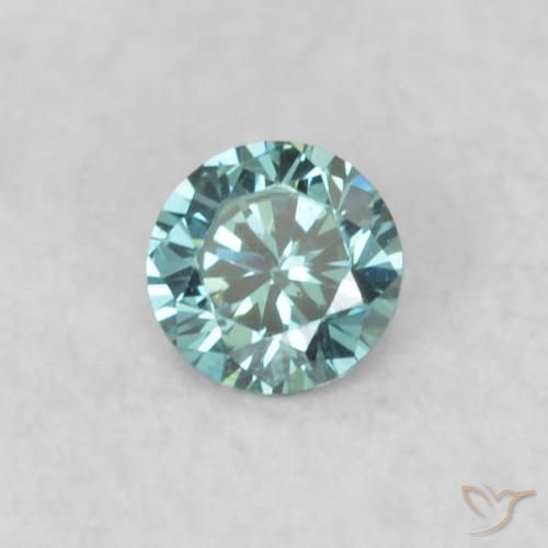 Diamant Bleu naturelle Tour, 0.03 ct, VS