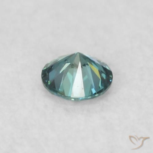 Diamant Bleu naturelle Tour, 0.03 ct, VS