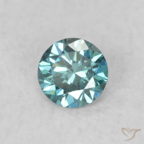 Diamant Bleu naturelle Tour, 0.05 ct, VS