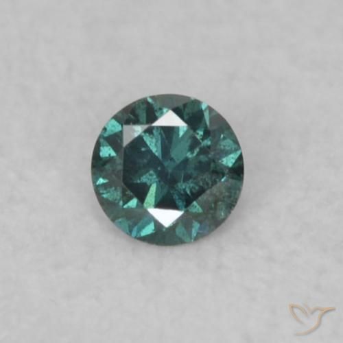 0.04ct Naturel Vert Diamant, Tour, VS