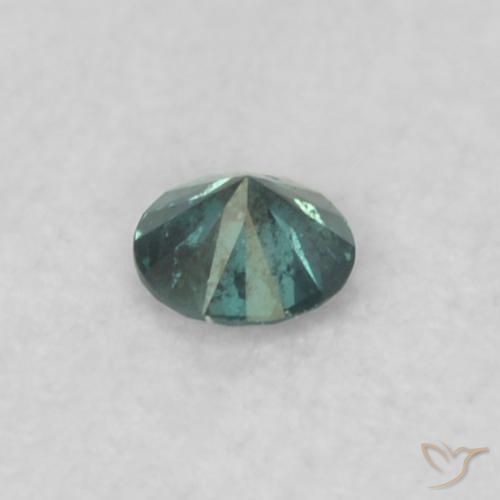 Diamant Vert naturelle Tour, 0.04 ct, VS