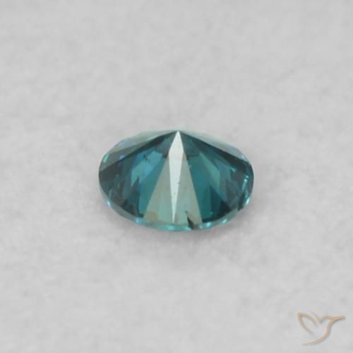Diamant Bleu naturelle Tour, 0.03 ct, SI