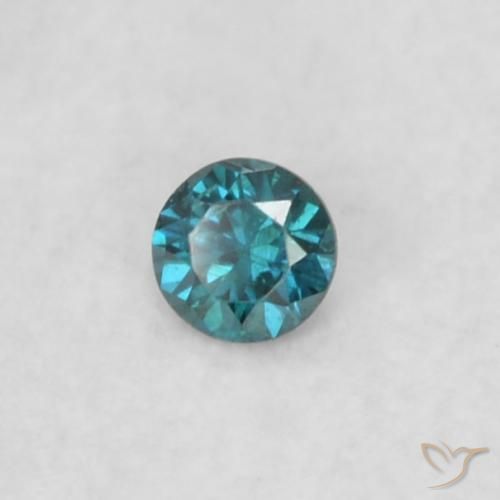Diamant Bleu naturelle Tour, 0.02 ct, VS