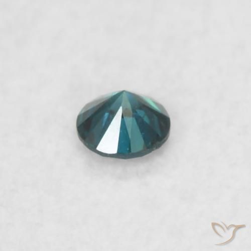 Diamant Bleu naturelle Tour, 0.02 ct, VS