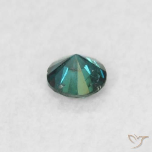 Diamant Vert naturelle Tour, 0.03 ct, VS