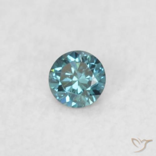 Diamant Bleu naturelle Tour, 0.02 ct, VS