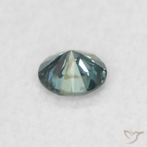 Diamant Bleu naturelle Tour, 0.03 ct, VS