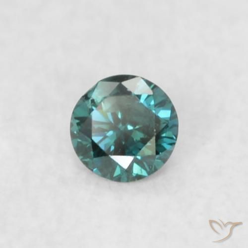 Diamant Bleu naturelle Tour, 0.04 ct, VVS-VS