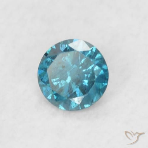 Diamant Bleu naturelle Tour, 0.05 ct, VS
