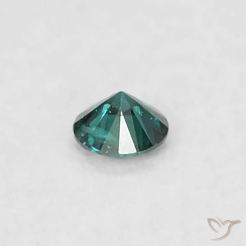 Diamant Vert naturelle Tour, 0.02 ct, SI