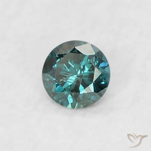 Diamant Bleu naturelle Tour, 0.03 ct, SI