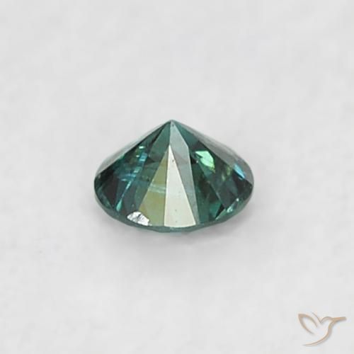 Diamant Bleu naturelle Tour, 0.03 ct, SI