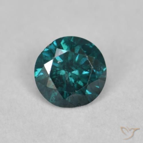 0.12ct Naturel Vert Diamant, Tour, SI