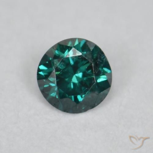 0.04ct Naturel Vert Diamant, Tour, VVS-VS