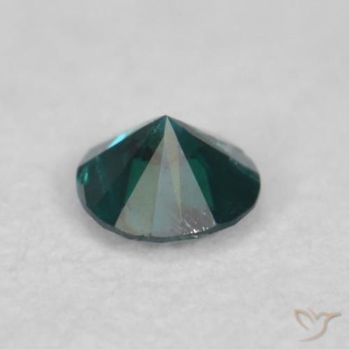 Diamant Vert naturelle Tour, 0.04 ct, VVS-VS