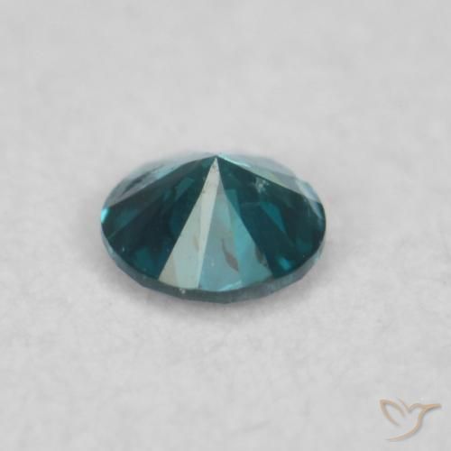 Diamant Vert naturelle Tour, 0.04 ct, VVS-VS