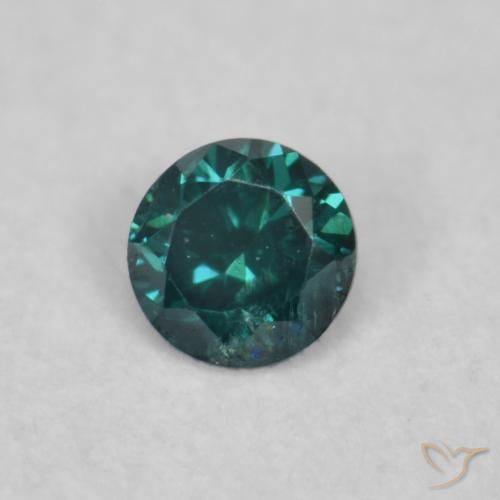 Diamant Vert naturelle Tour, 0.04 ct, SI