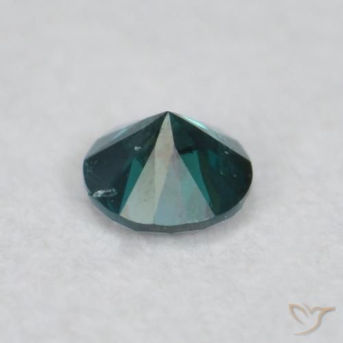 Diamant Vert naturelle Tour, 0.04 ct, SI