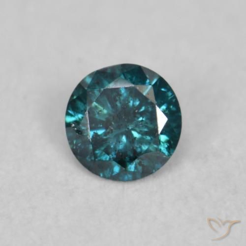 Diamant Bleu naturelle Tour, 0.04 ct, SI
