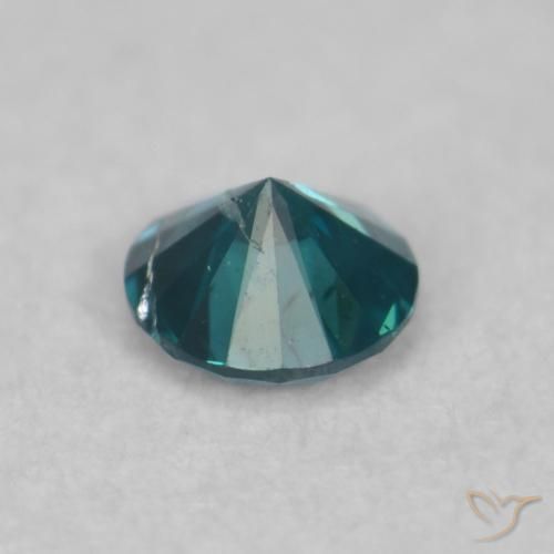 Diamant Vert naturelle Tour, 0.06 ct, SI
