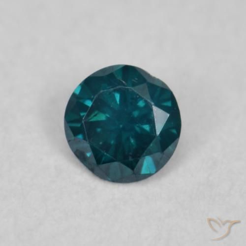 Diamant Bleu naturelle Tour, 0.05 ct, SI