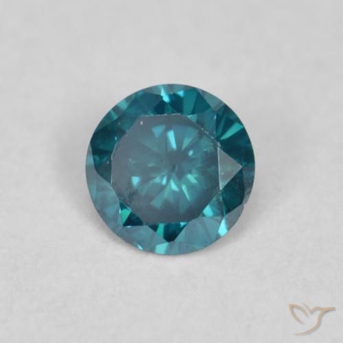 Diamant Bleu naturelle Tour, 0.12 ct, VVS-VS