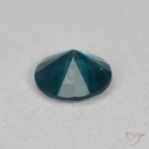 Diamant Bleu naturelle Tour, 0.12 ct, VVS-VS