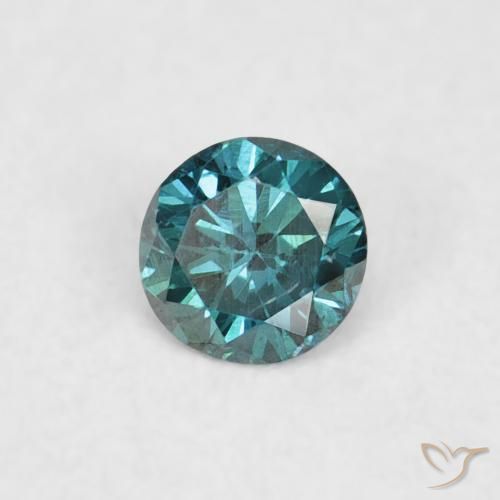 Diamant Vert naturelle Tour, 0.04 ct, VVS-VS