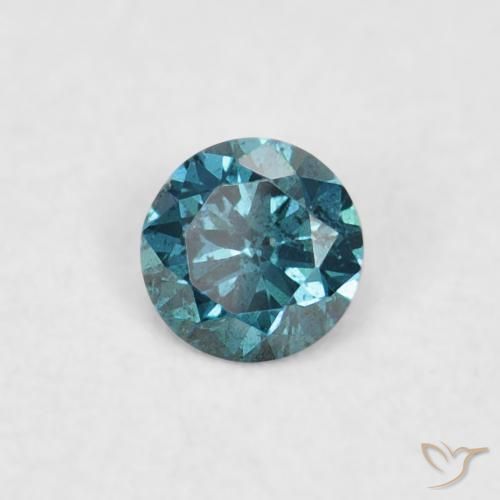 Diamant Bleu naturelle Tour, 0.04 ct, VVS-VS