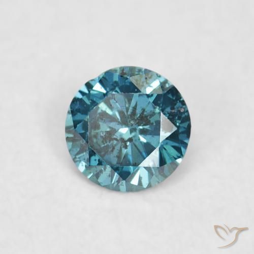 Diamant Bleu naturelle Tour, 0.06 ct, VVS-VS