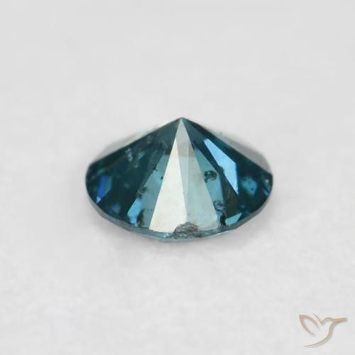 Diamant Bleu naturelle Tour, 0.06 ct, VVS-VS