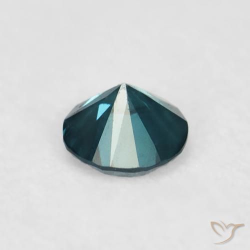 Diamant Bleu naturelle Tour, 0.05 ct, VVS-VS