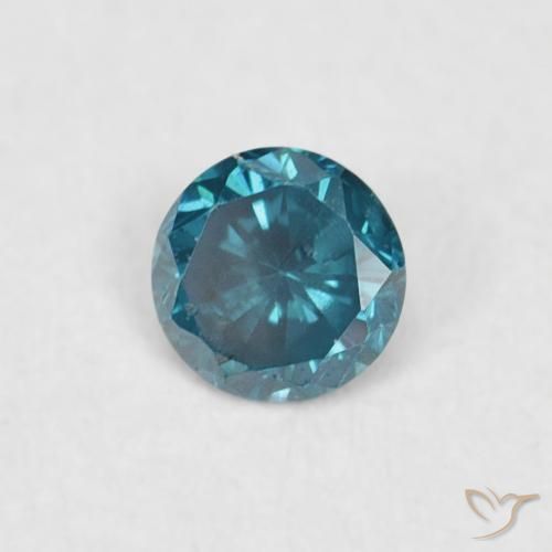 Diamant Bleu naturelle Tour, 0.03 ct, VVS-VS