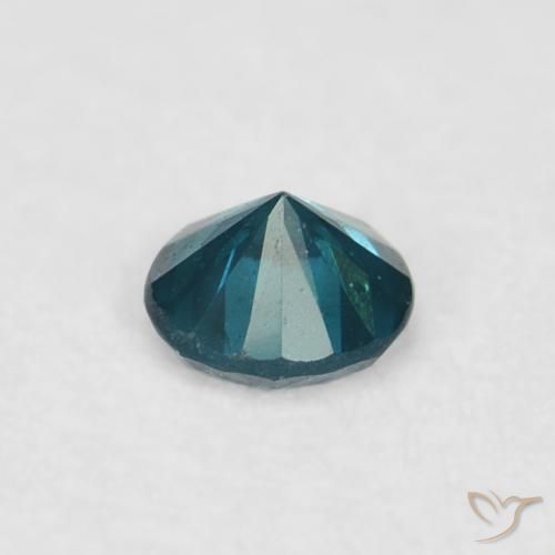 Diamant Bleu naturelle Tour, 0.03 ct, VVS-VS