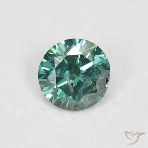 0.06ct Naturel Vert Diamant, Tour, VVS-VS