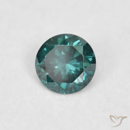 Diamant Vert naturelle Tour, 0.04 ct, VVS-VS