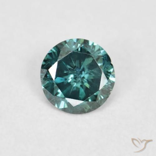 0.09ct Naturel Vert Diamant, Tour, VVS-VS