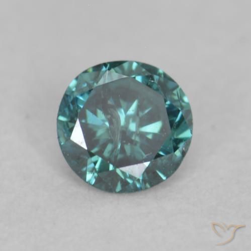 0.09ct Naturel Vert Diamant, Tour, VVS-VS
