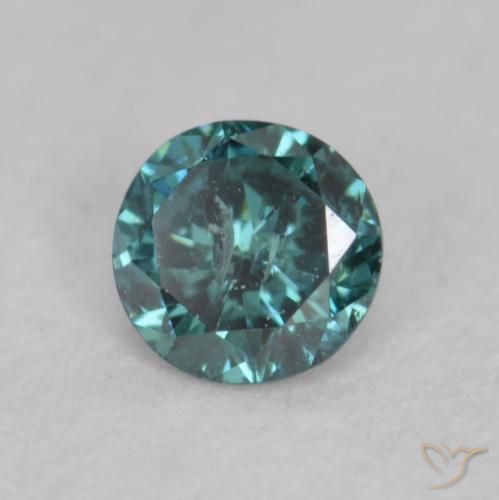 Diamant Vert naturelle Tour, 0.09 ct, VVS-VS