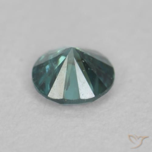 Diamant Vert naturelle Tour, 0.09 ct, VVS-VS