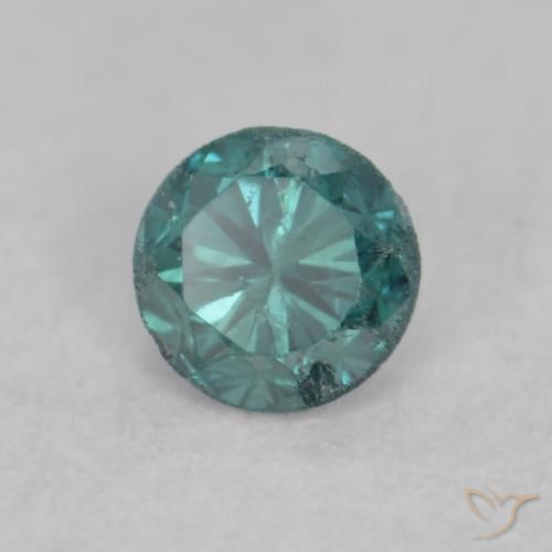 Diamant Vert naturelle Tour, 0.10 ct, VVS-VS