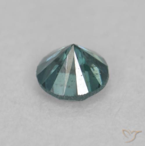 Diamant Vert naturelle Tour, 0.10 ct, VVS-VS