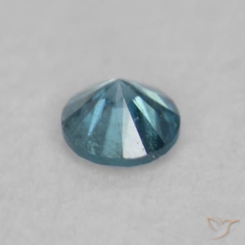 Diamant Bleu naturelle Tour, 0.03 ct, VVS-VS