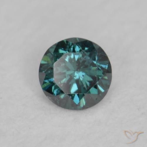 Diamant Bleu naturelle Tour, 0.03 ct, VVS-VS