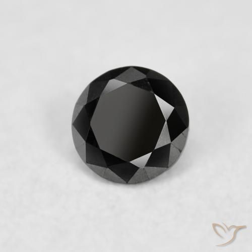 Diamant Noire naturelle Tour, 0.03 ct, Opaque