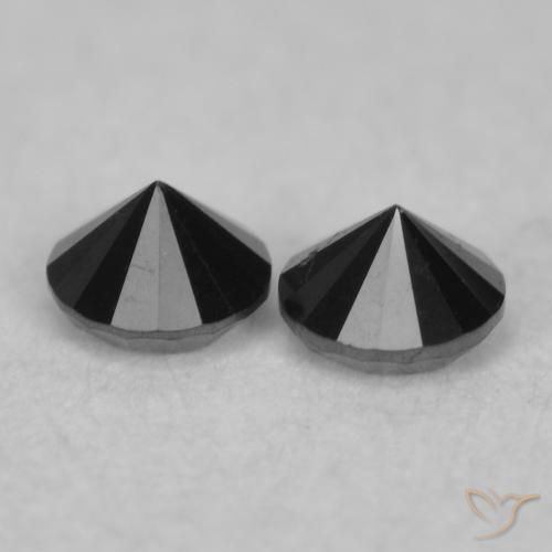 Shop natural 0.09ct Noire Diamant gems, Tour, from Inde at GemSelect. In stock, global shipping!