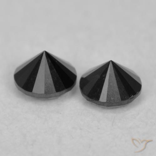 Shop natural 0.09ct Noire Diamant gems, Tour, from Inde at GemSelect. In stock, global shipping!