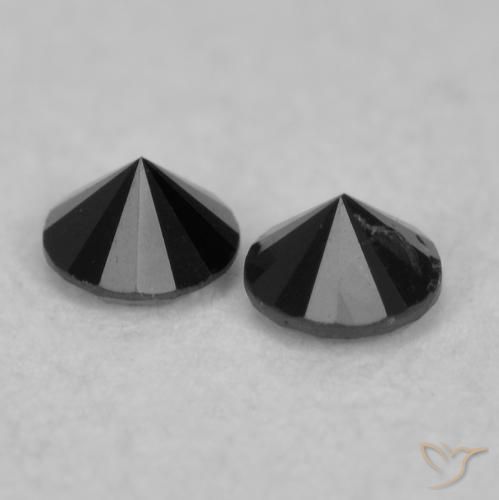 Shop natural 0.07ct Noire Diamant gems, Tour, from Inde at GemSelect. In stock, global shipping!