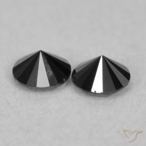 Shop natural 0.08ct Noire Diamant gems, Tour, from Inde at GemSelect. In stock, global shipping!