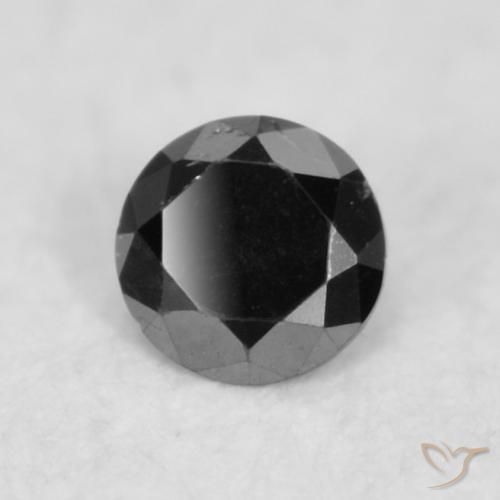 Diamant Noire naturelle Tour, 0.02 ct, Opaque